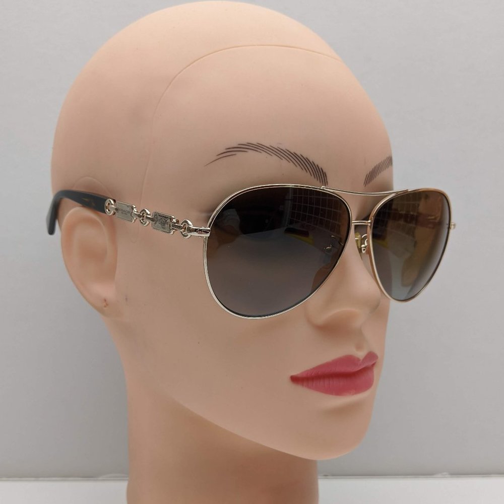 🕶️Coach HC7048 L107 Sunglasses 59/11 135 /KAZ810🕶️ - Picture 5 of 6